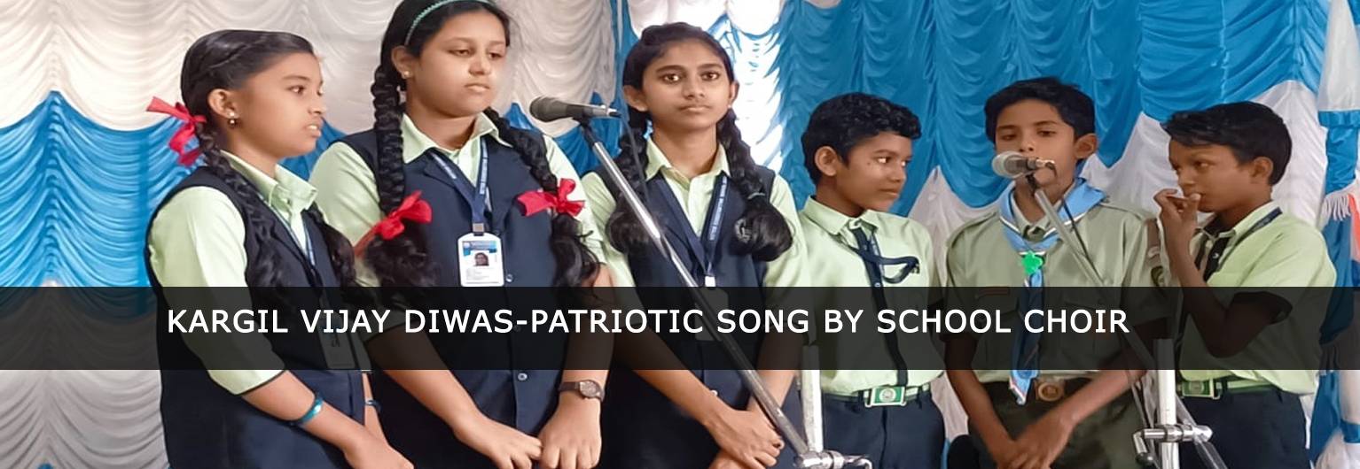 stsavioschoolvallikkadavu-Kargi l Vijay Diwas-Patriotic song by school choir